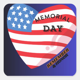 Pegatinas del Día de la Memoria