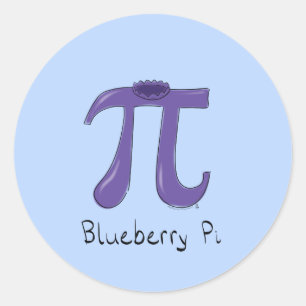 Pegatinas del Día de las Matemáticas de Blueberry 