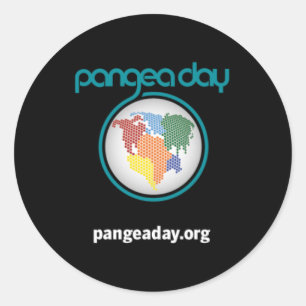 Pegatinas del día de Pangea