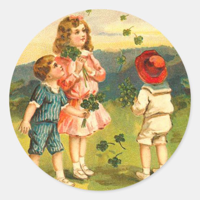 Pegatinas del Día de San Patricio (Anverso)