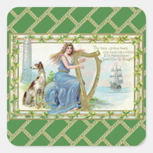 Pegatinas del Día de San Patricio de Erin Mavourne