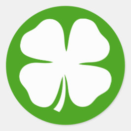 Pegatinas del Día de St Patricks con afortunados e