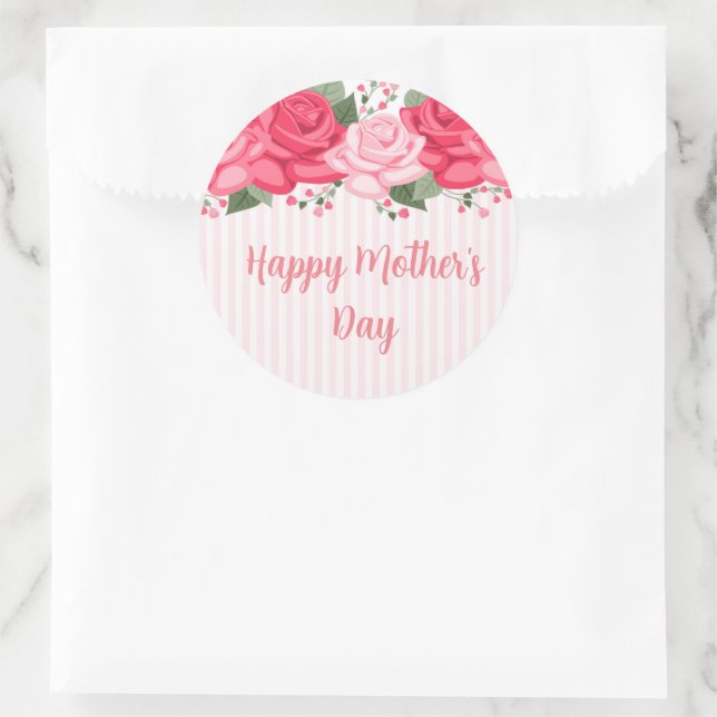Pegatinas del Día Feliz de la Madre (Bolso)