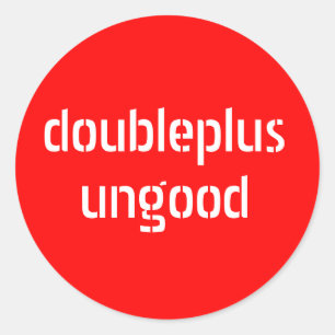 pegatinas del doubleplusungood