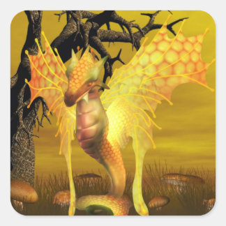 Pegatinas del Dragón Dorado