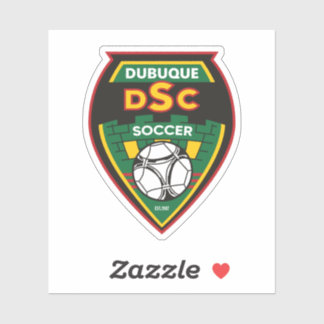 Pegatinas del Dubuque Soccer Club