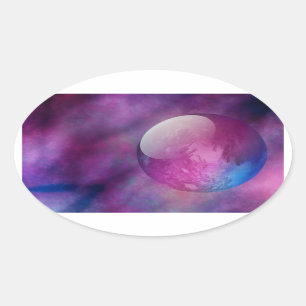 Pegatinas del espacio ultraterrestre en algún luga