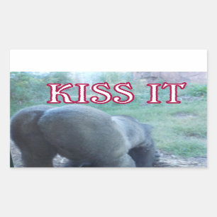 Pegatinas del extremo del gorila