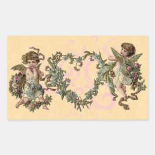 Pegatinas del Faerie de la tarjeta del día de San