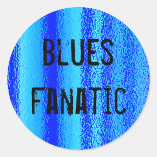 Pegatinas del fanático de los azules