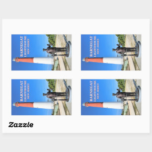 Pegatinas del Faro Barnegat en Nueva Jersey