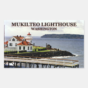 Pegatinas del Faro de Mukilteo, Washington
