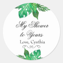 Pegatinas del Favor de la Selva Tropical