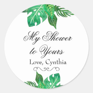 Pegatinas del Favor de la Selva Tropical