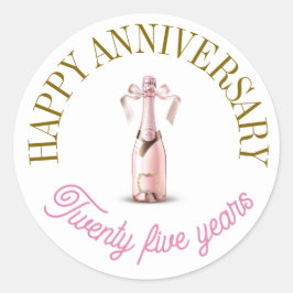 Pegatinas del feliz aniversario