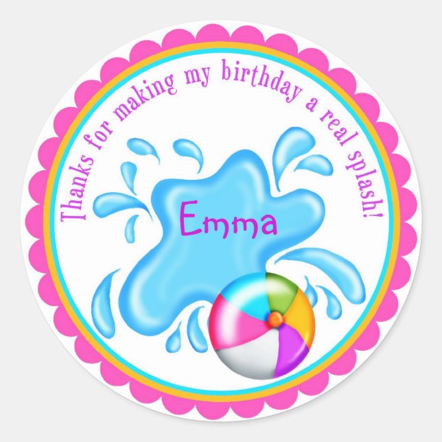 Pegatinas del Fiesta de grupos (Anverso)