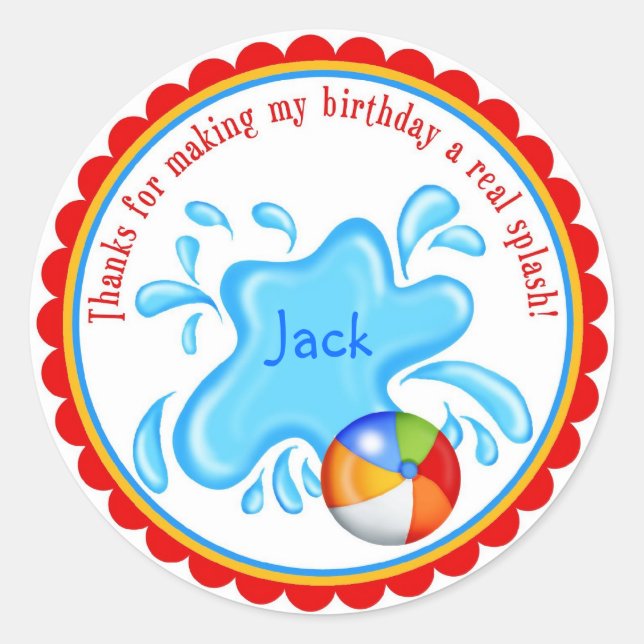 Pegatinas del Fiesta de grupos (Anverso)