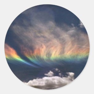 Pegatinas del fuego del arcoiris