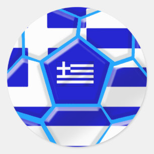 Pegatinas del fútbol de Grecia y fútbol de bande