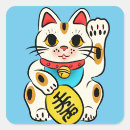 Pegatinas del gato Lucky Maneki Neko