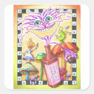 Pegatinas del gato WorCheshire