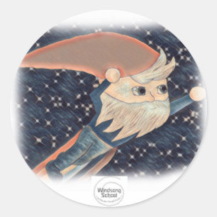 Pegatinas del Gnome Volador