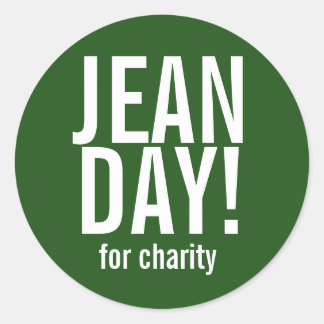 Pegatinas del Green Casual Jean Day
