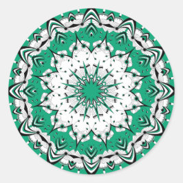 Pegatinas del Green Mandala (Diseño 3)