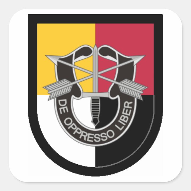 PEGATINAS DEL GRUPO DE FUERZAS ESPECIALES FLASH/DU (Anverso)