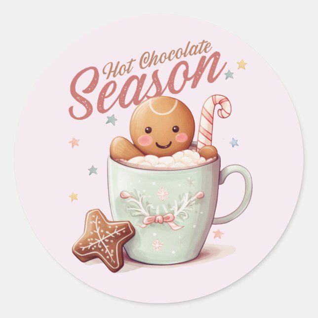 Pegatinas del Hombre del Gingerbread (Anverso)