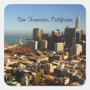Pegatinas del horizonte #9-2 de San Francisco