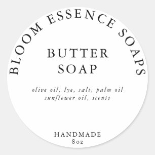 Pegatinas del jabón