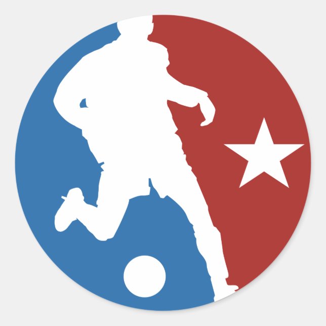 Pegatinas del jugador de fútbol personalizado (Anverso)