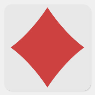 Pegatinas del jugador de tarjeta - diamante