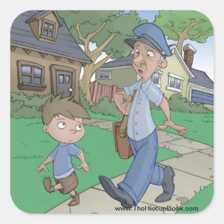 Pegatinas del libro de hipo, The Mailman (hoja de 