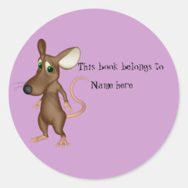 Pegatinas Del Libro "Este Libro Pertenece A"