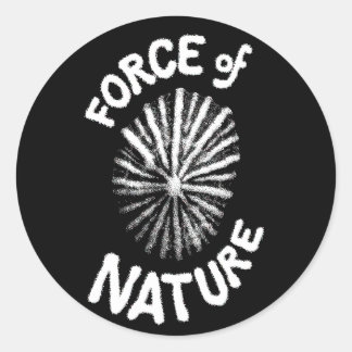 Pegatinas del logo de Fuerza de la Naturaleza