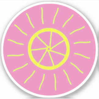 Pegatinas del logo de Lemon Pegatinas Lemon y Suns