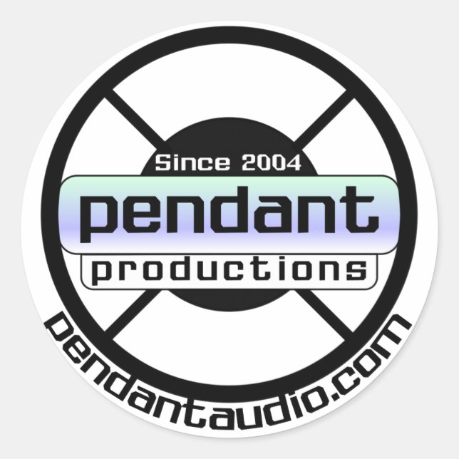 Pegatinas del logo de Pendant (Anverso)