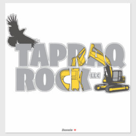 Pegatinas del Logo de Rock Tapraq