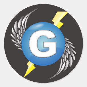 pegatinas del logo "G"