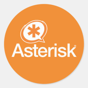 Pegatinas del logotipo de Asterisk