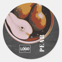 Pegatinas del logotipo de Brandy Pear para product