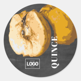 Pegatinas del logotipo de Brandy Quince