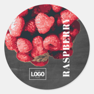 Pegatinas del logotipo de frambuesa Brandy