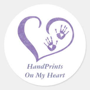 Pegatinas del logotipo de HandPrint
