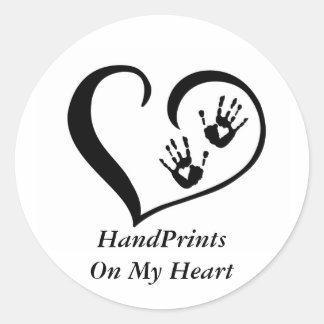 Pegatinas del logotipo de HandPrint