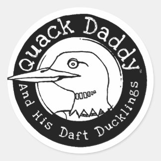 Pegatinas del logotipo de Quack Daddy Loon
