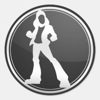 Pegatinas del logotipo de WLHQ