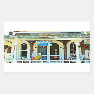 Pegatinas del Martha's Vineyard de la joya de